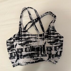 BuffBunny Monochrome Patterned Sports Bra